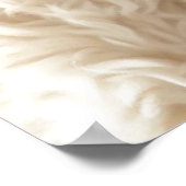 ベビーの写真の個人用設定 ポスター (角)