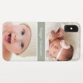 ベビーの写真を表示生まれたばかりのする Case-Mate iPhoneケース (裏面(横))