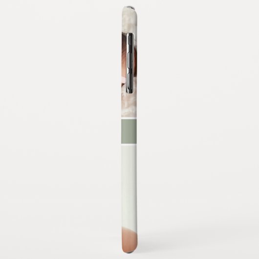 ベビーの写真を表示生まれたばかりのする Case-Mate iPhoneケース (裏面/左)