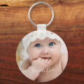 ベビーの写真名 キーホルダー (正面)