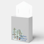 ベビーの冬の森の外の寒さ フェイバーボックス (オープン)