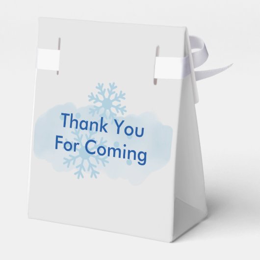 ベビーの冬の森の外の寒さ フェイバーボックス (裏面サイド)