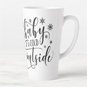 ベビーの冷たいクリスマスウィンターコーヒーマグ カフェラテマグ (右)