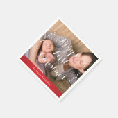 ベビーの初めてのクリスマスかわいい紙ナプキンス スタンダードカクテルナプキン (角)