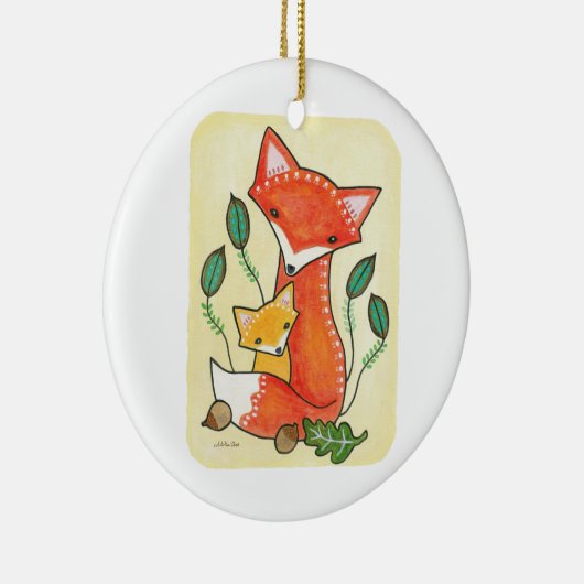 ベビーの初めてのクリスマスのオーナメントのカスタムなベビーのギフト セラミックオーナメント (右)