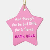 ベビーの初めてのクリスマスのオーナメント セラミックオーナメント (左)