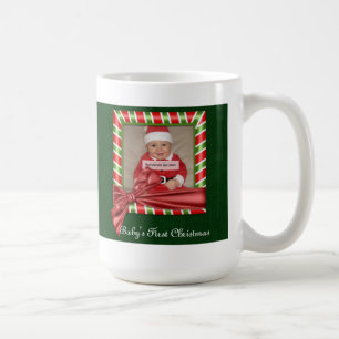 ベビーの初めてのクリスマスのマグ コーヒーマグカップ