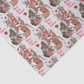 ベビーの初めてのクリスマスウッドランドアニマルズディアバニー 薄葉紙 (詳細)