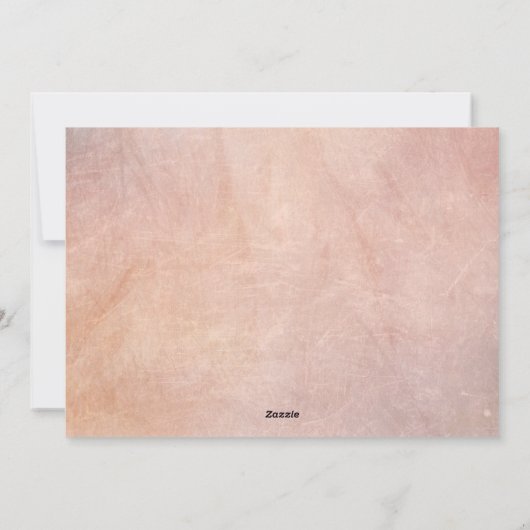 ベビーの初めてのクリスマスエレガントの手書き写真 シーズンカード (裏面)