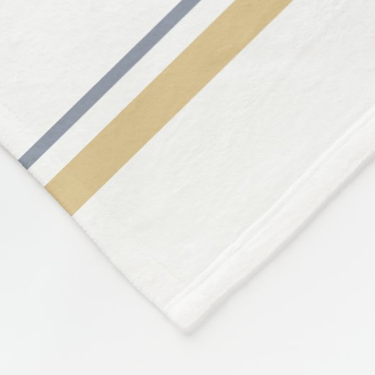 ベビーの初めてのクリスマスエンジェル金ゴールドホワイトクリスマス フリースブランケット (角)