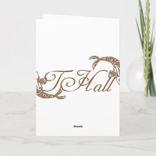 ベビーの初めてのクリスマスカード シーズンカード (裏面)