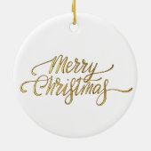 ベビーの初めてのクリスマスキッズクリスマス動物名 セラミックオーナメント (裏面)