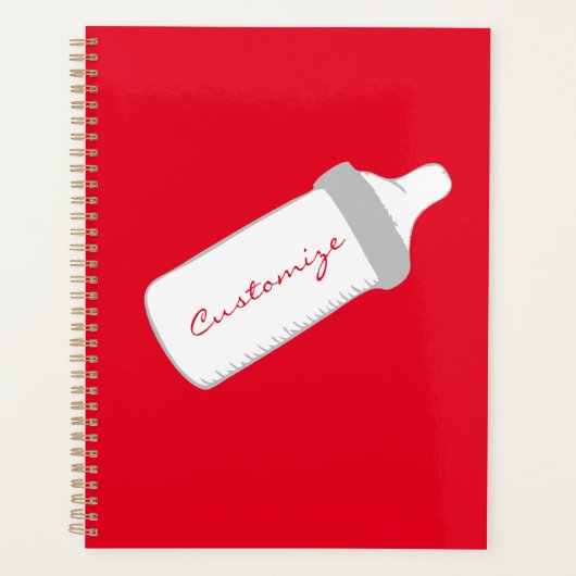 ベビーの初めてのクリスマスサンダー_コーブ プランナー手帳 (正面)