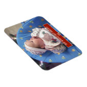 ベビーの初めてのクリスマスパーソナライズされた写真 マグネット (右側)