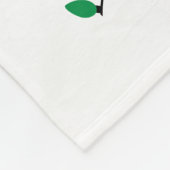 ベビーの初めてのクリスマスフォトフリースブランケット フリースブランケット (角)