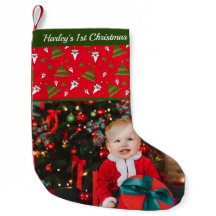 ベビーの初めてのクリスマスフォトモノグラムかわいい