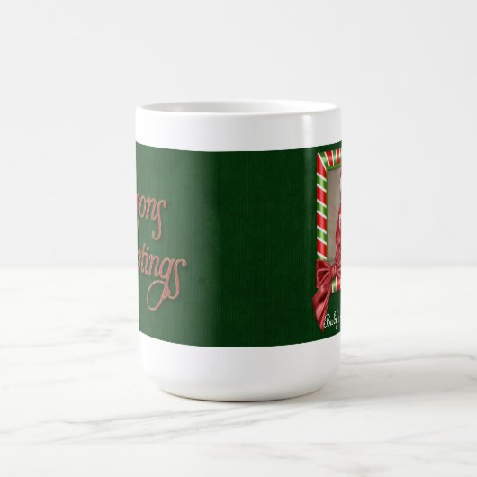 ベビーの初めてのクリスマスマグ コーヒーマグカップ (中央)