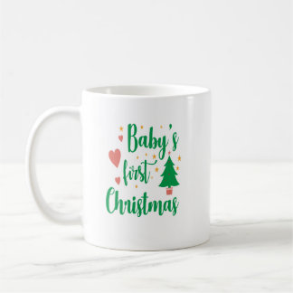 ベビーの初めてのクリスマスマグ コーヒーマグカップ