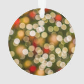 ベビーの初めてのクリスマス写真名ゴールデンキープサケ オーナメント (裏面)