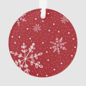 ベビーの初めてのクリスマス写真 オーナメント (裏面)