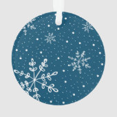 ベビーの初めてのクリスマス写真 オーナメント (裏面)