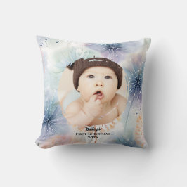 ベビーの初めてのクリスマス写真Dandelion クッション