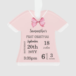 ベビーの初めてのクリスマス（写真あり） オーナメント