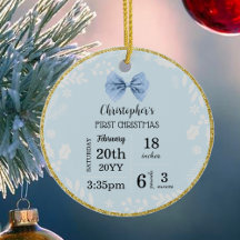 ベビーの初めてのクリスマス（写真あり）