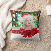 ベビーの初めてのクリスマス!装飾用クッション最高の贈与 クッション (ブランケット)