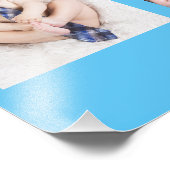 ベビーの初年写真集Keepsake Boy フォトプリント (角)