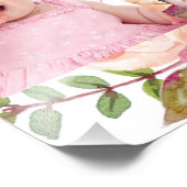 ベビーの初年度フォトコラージュ記念フローラ フォトプリント            (角)