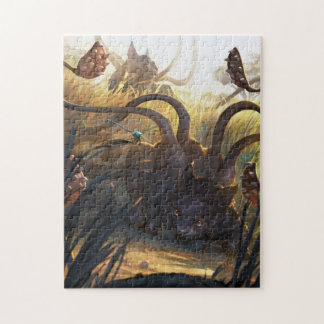 ベビーの動物寓話集-段階の子ネコ ジグソーパズル