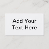 ベビーの名刺 名刺 (裏面)