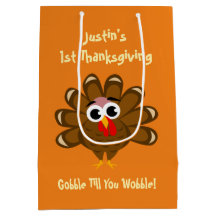 ベビーの名前入りな第1感謝祭日のパーティー