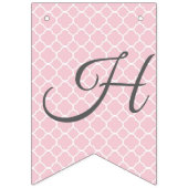 ベビーの名前(カスタマイズ可能な) バンティングフラッグ (第3の旗)