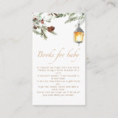 ベビーの外で冷たい赤ちゃんシャワー本ベビー エンクロージャーカード (正面)