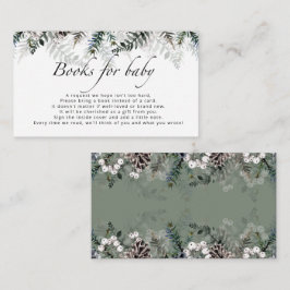 ベビーの外で冷たい赤ちゃんシャワー本ベビー エンクロージャーカード