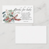 ベビーの外で冷たい赤ちゃんシャワー本ベビー エンクロージャーカード (正面/裏面)