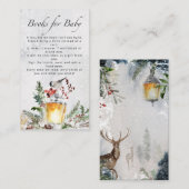 ベビーの外で冷たい赤ちゃんシャワー本ベビー エンクロージャーカード (正面/裏面)