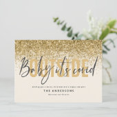 ベビーの外のおもしろいグリッター シーズンカード (スタンド正面)