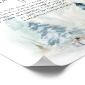 ベビーの外の冷たい深夜おむつゲーム ポスター (角)