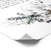 ベビーの外の冷たい深夜おむつゲーム ポスター (角)