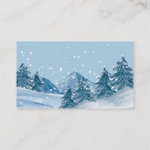 ベビーの外の冷たい赤ちゃんシャワーベビー用の本 エンクロージャーカード (裏面)