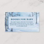 ベビーの外の冷たい赤ちゃんシャワーベビー用の本 エンクロージャーカード (正面)