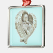 ベビーの天使によってはプロダクトが飛びます メタルオーナメント (左)