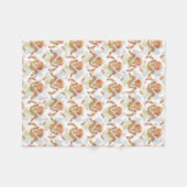 ベビーの天使の女の子のフリースブランケット フリースブランケット (正面(横))