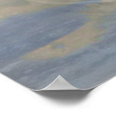 ベビーの天使の翼が神の手で眠る ポスター (角)