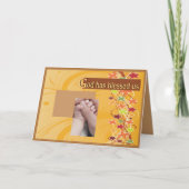 ベビーの天恵 案内状 (正面)