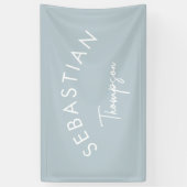 ベビーの子供部屋ベビー名キッズルームウォールデコール 横断幕 (縦)