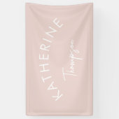 ベビーの子供部屋ベビー名キッズルームウォールデコール 横断幕 (縦)